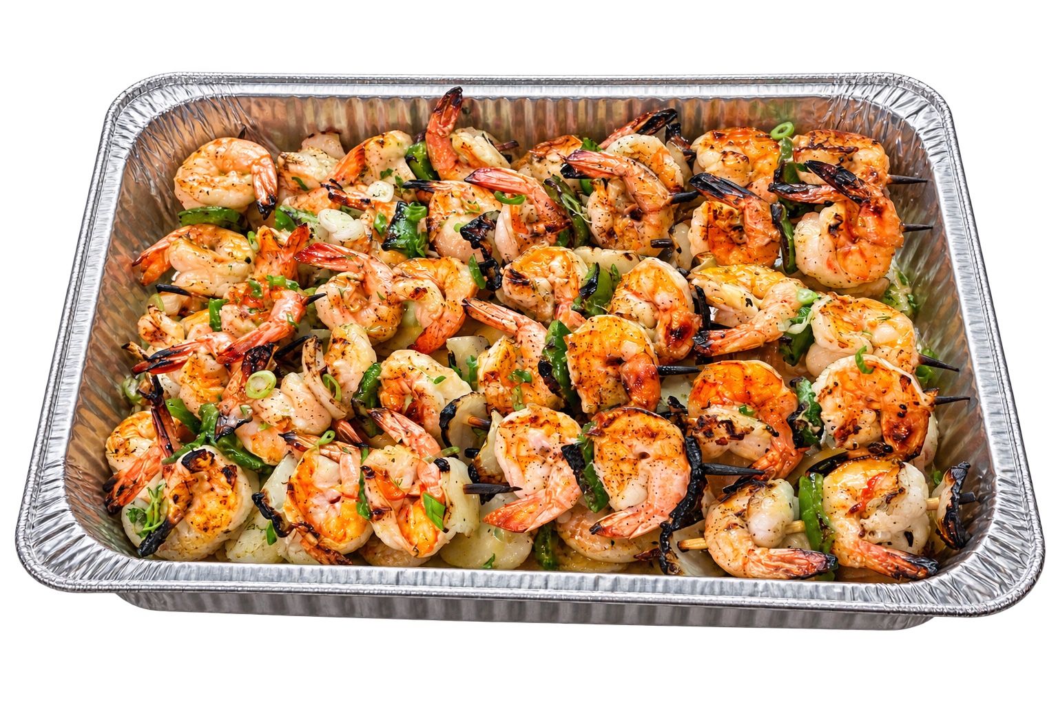 Freshly grilled kebabs for your group